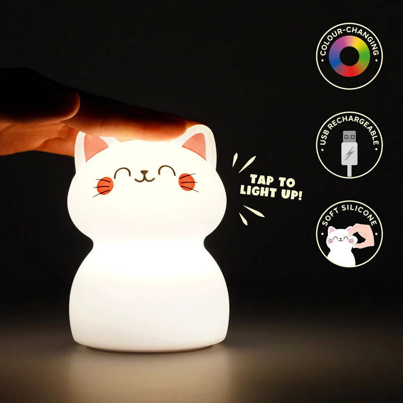 LUCE NOTTURNA RICARICABILE KITTY