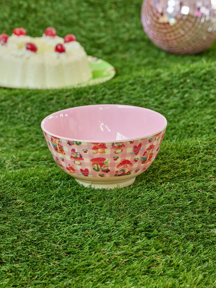 BOWL LOVE THERAPHY MELAMINE GNOME MEDIUM