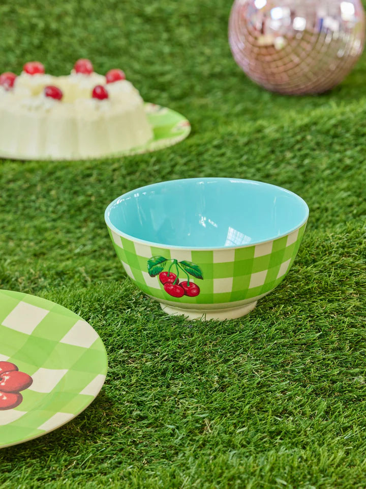 BOWL LOVE THERAPHY MELAMINE CHERRYMEDIUM