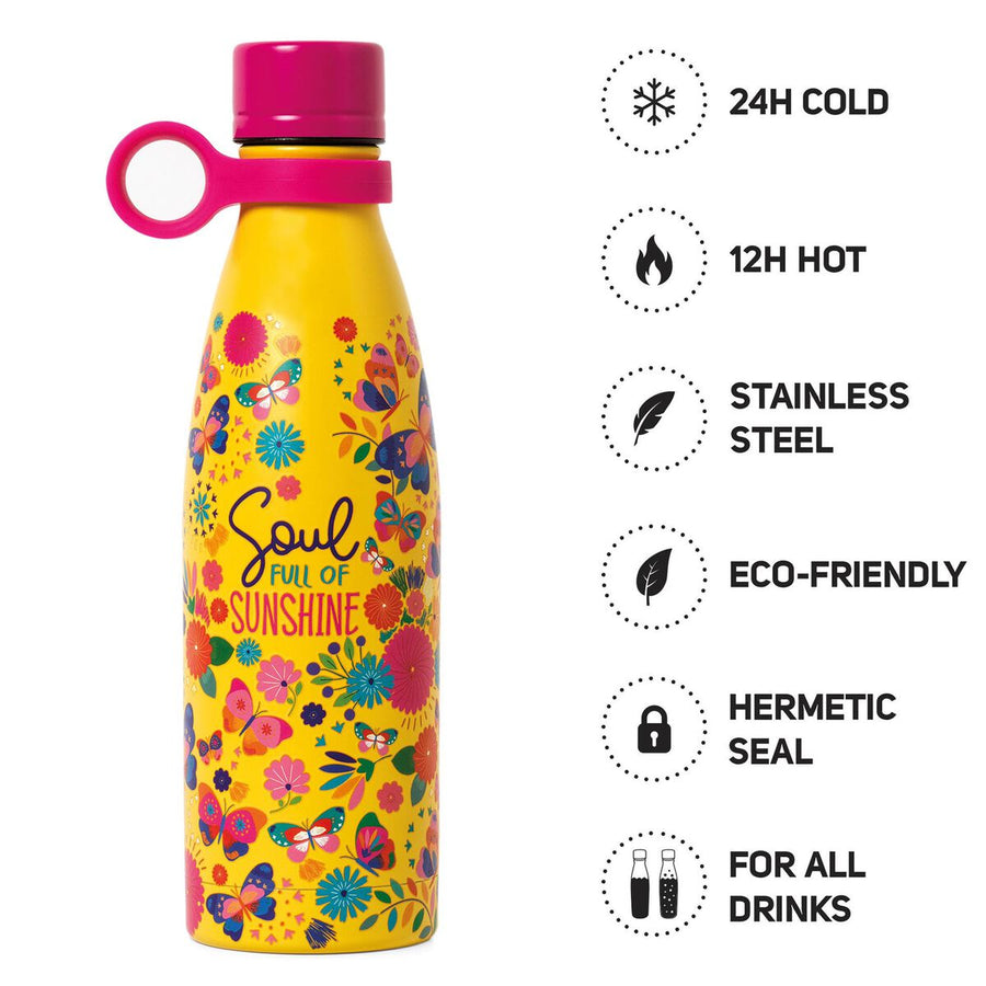 HOT&COLD - BOTTIGLIA TERMICA BUTTERFLY